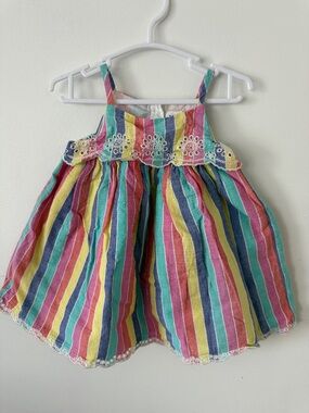 GAP Retro Style Dress With Shoulder Straps